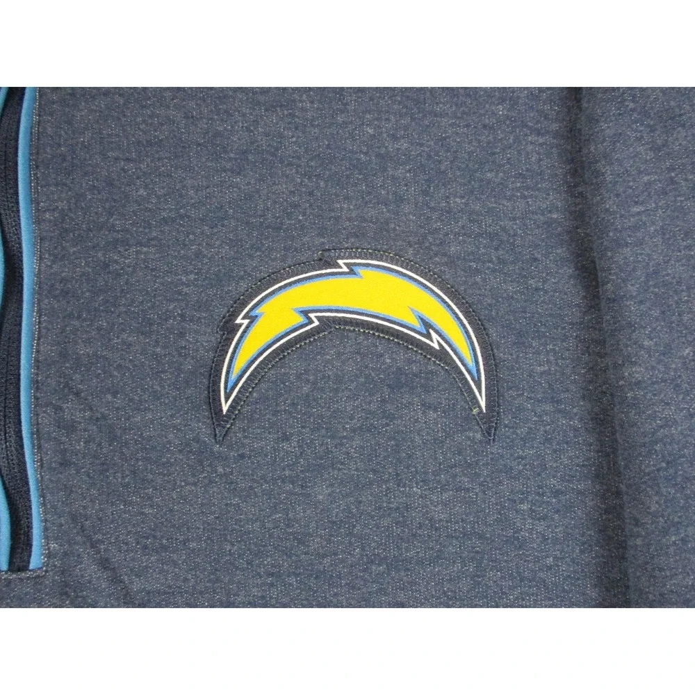 Los Angeles Chargers Shirt Mens Extra Large Blue Yellow Nike NFL Football